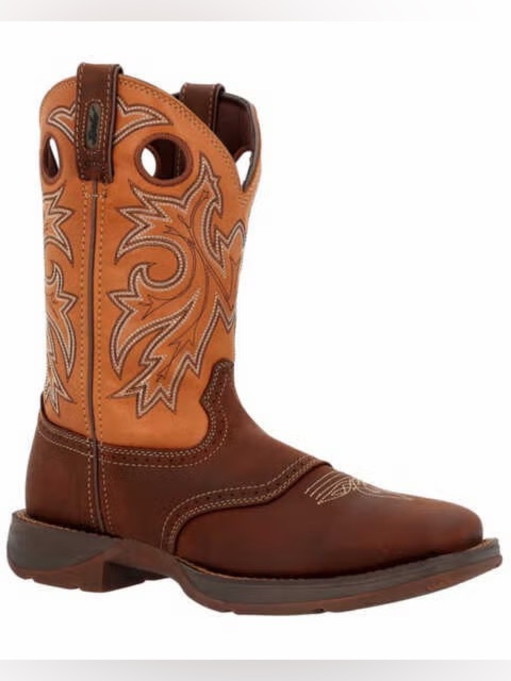 Durango Rebel Saddle Up Western Boots (Style DB4442) slip and oil resistant 14D